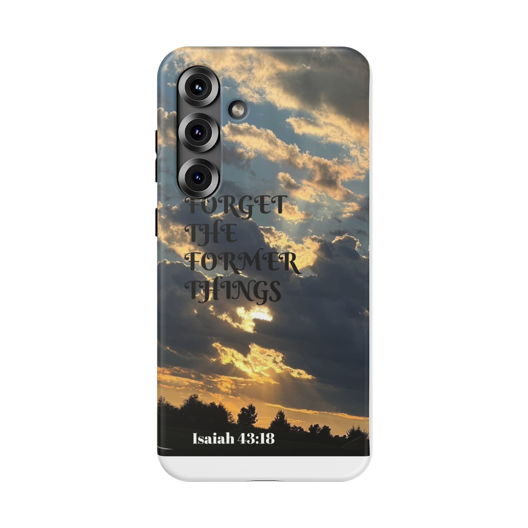 Impact-Resistant Cases (ISAIAH 43:18)
