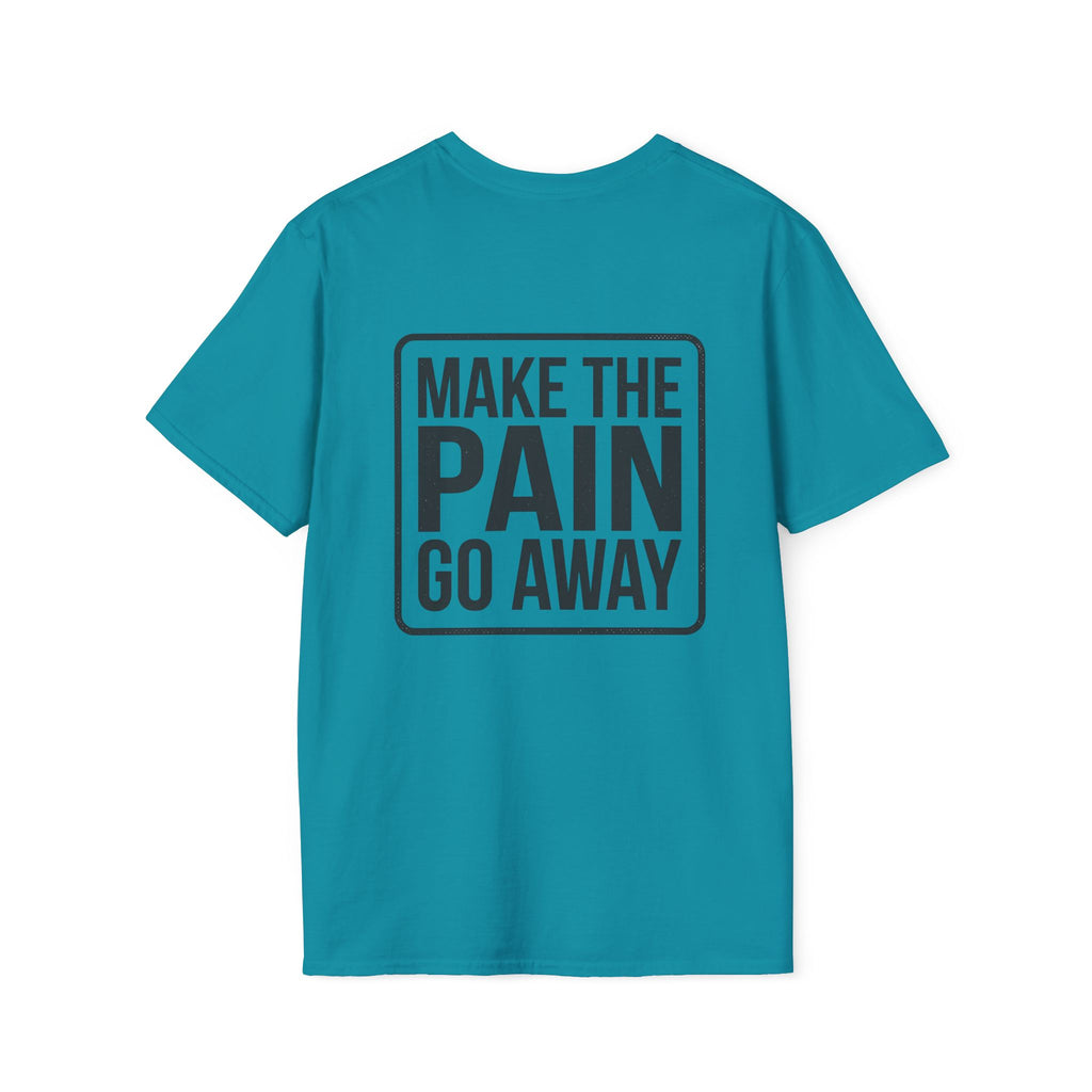 Religious T-Shirt — “A Scripture A Day / Make The Pain Go Away” Inspirational Faith Tee