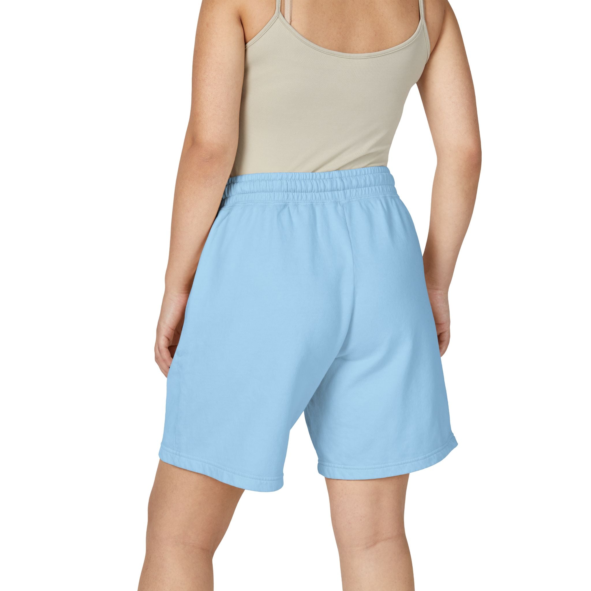 Christian 'Christ Centered' Fleece Sweat Shorts — Garment-Dyed Lightweight Lounge Shorts
