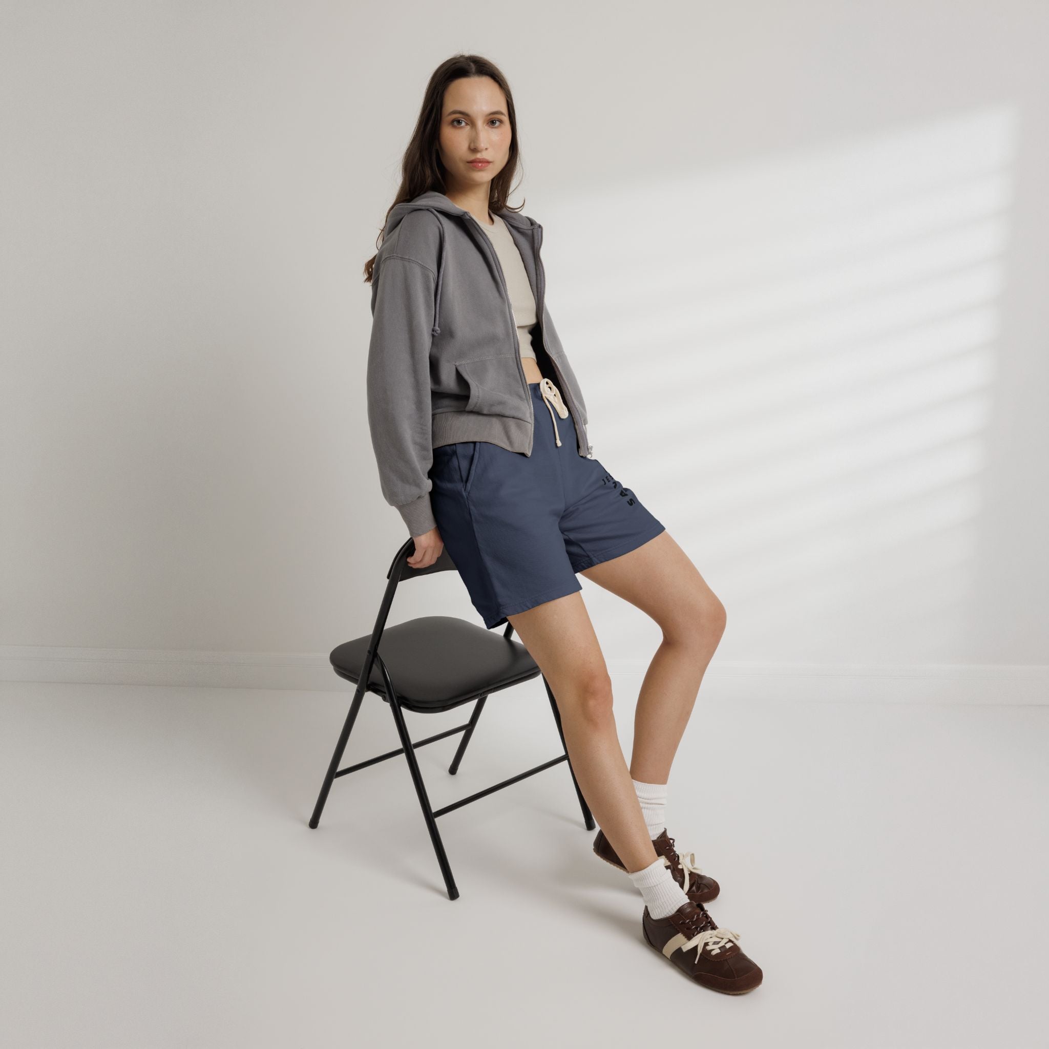 Unisex Garment-Dyed Lightweight Fleece Sweat Shorts