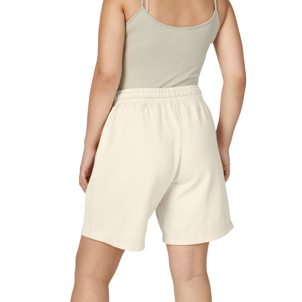 Christian 'Christ Centered' Fleece Sweat Shorts — Garment-Dyed Lightweight Lounge Shorts