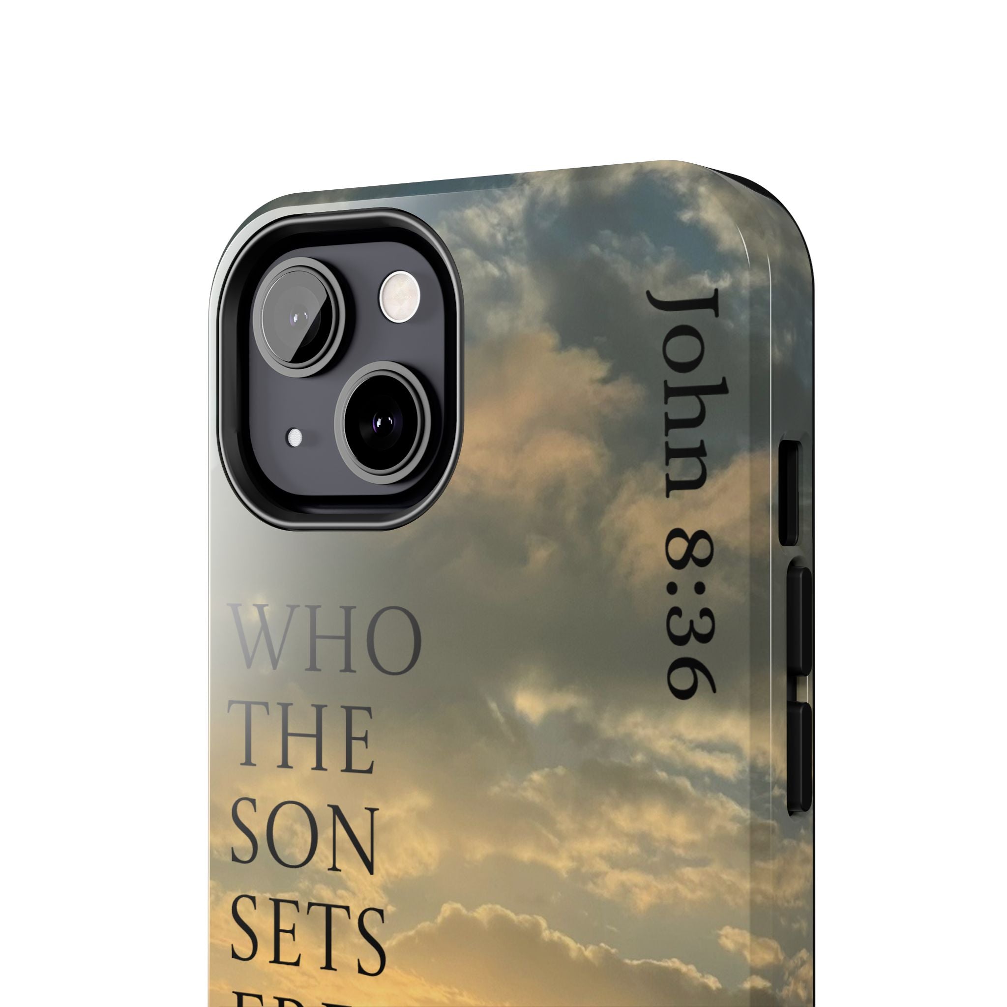 Tough Phone Cases (JOHN 8:36)